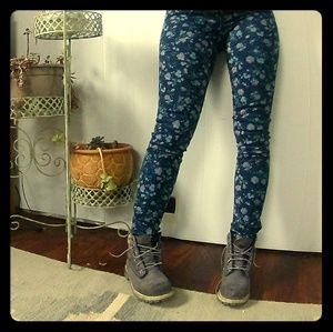 Tinseltown Floral Skinny Jeans